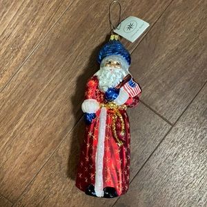‘96 Santa / Father Time Christopher Radko Ornament